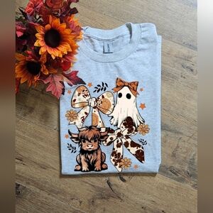 Cute Cow Ghost Fall Trendy Popular Tee